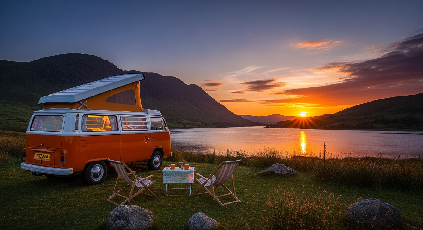 Quality campervan at JDW Leisure